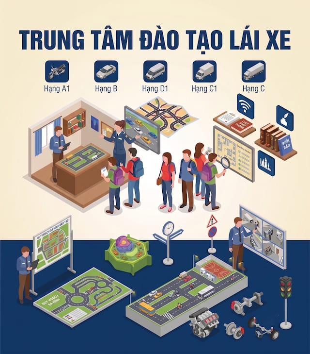 Trung tâm Đào tạo lái xe
